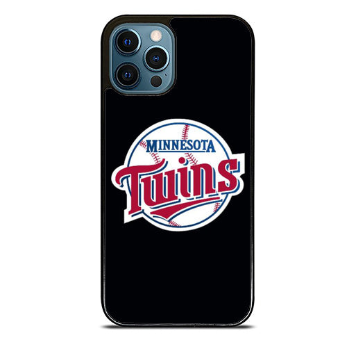 Minnesota Twins Black iPhone 15 Pro Max Case