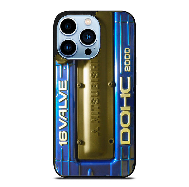 Mitsubishi Engine DOHC 16 Valve iPhone 15 Pro Max Case