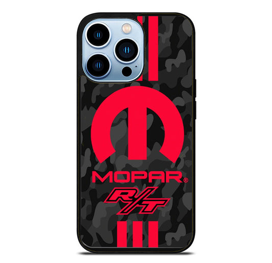 Mopar RT Logo Red Camo iPhone 15 Pro Max Case