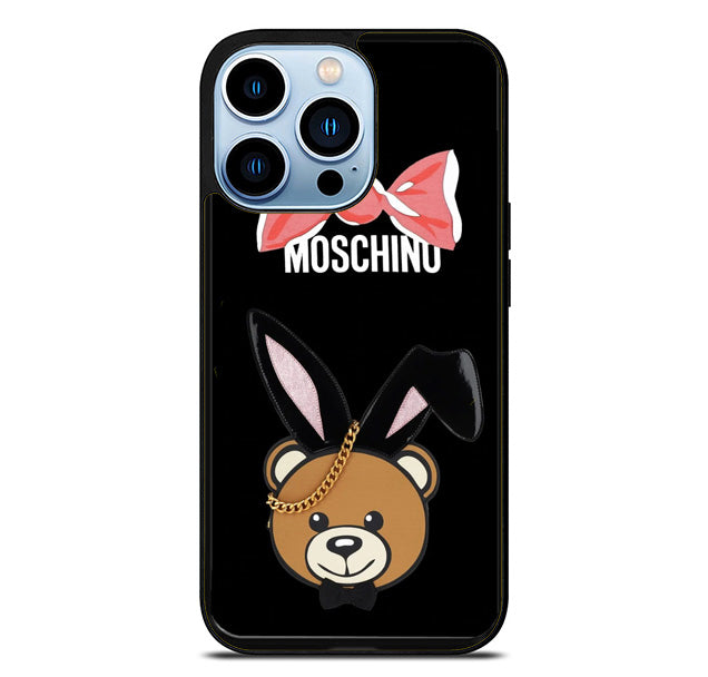 Moschino Cute Bear iPhone 15 Pro Max Case
