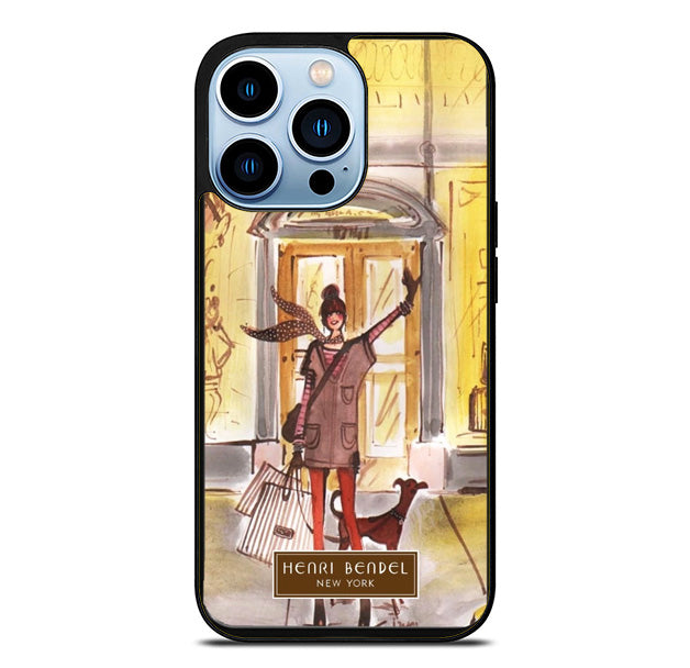 NEW Henri Bendel NY Retro iPhone 15 Pro Max Case