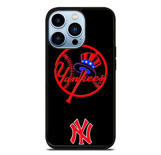 New York Yankees Black Logo iPhone 15 Pro Max Case