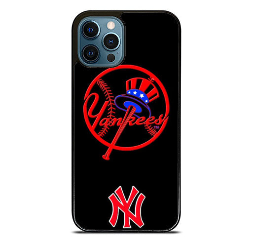 NY Yankees Black iPhone 15 Pro Max Case