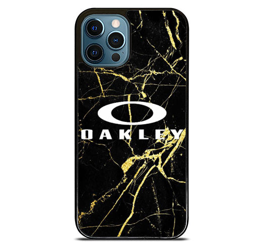 Oakley Black Marble iPhone 15 Pro Max Case