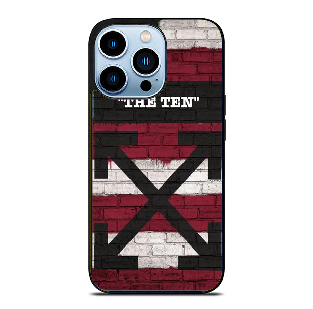 OFF White Striped Color iPhone 15 Pro Max Case