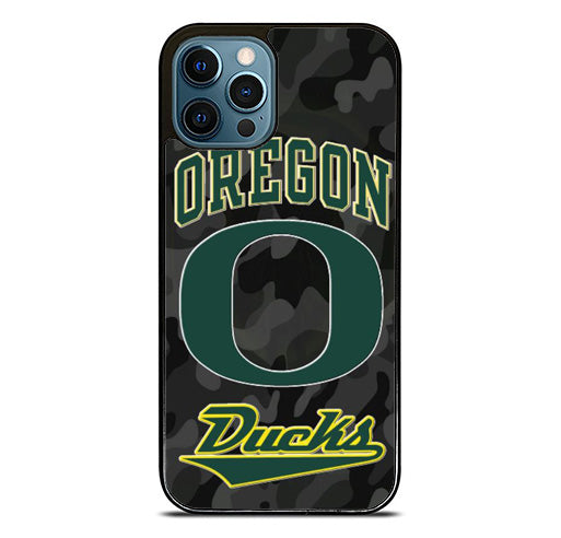 Oregon Ducks Black Camo iPhone 15 Pro Max Case
