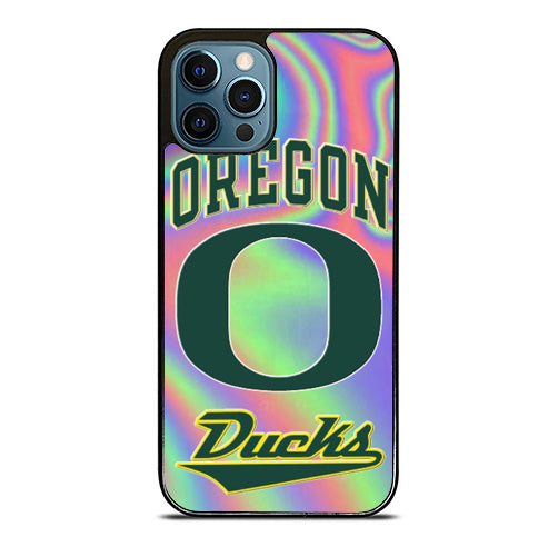 Oregon Ducks Holographic iPhone 15 Pro Max Case