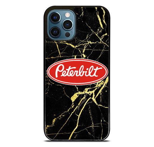 Peterbilt Black Marble iPhone 15 Pro Max Case