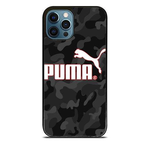 puma logo black camo iPhone 15 Pro Max Case
