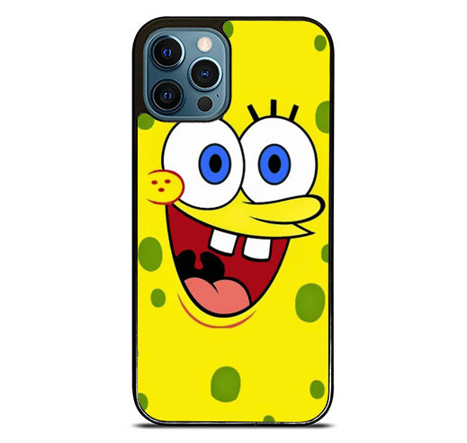 Spongebob Face Yellow iPhone 15 Pro Max Case