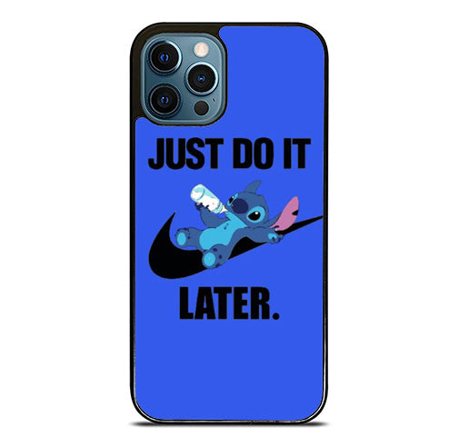 Stitch Just Do it Later Blue iPhone 15 Pro Max Case