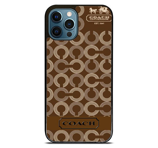 COACH COCO BLACK iPhone 16 Pro Max Case