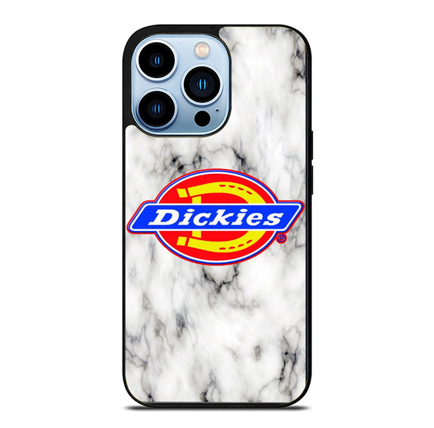 Dickies Logo White Marble iPhone 16 Pro Max Case