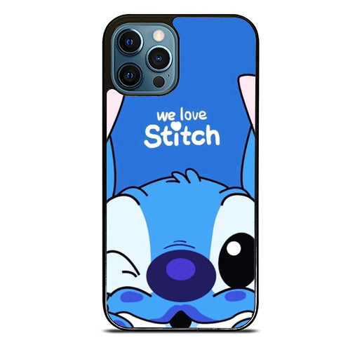Disney Stitch We Love Stitch iPhone 16 Pro Max Case