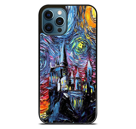 Doctor Who Tardis Van Gogh iPhone 16 Pro Max Case