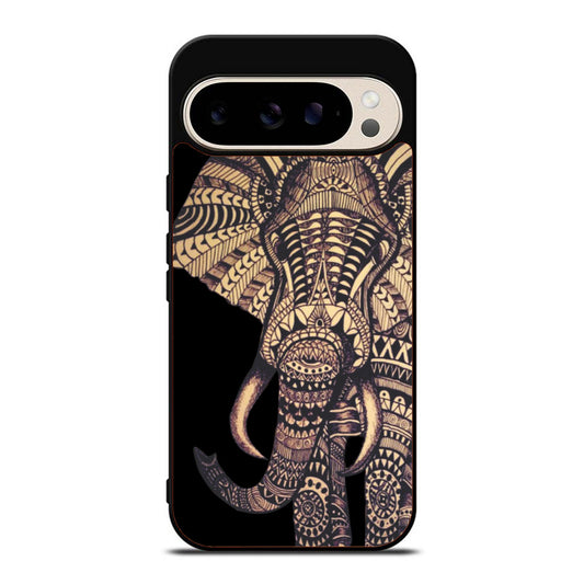 aztec elephant Three Google Pixel 9 Pro Case