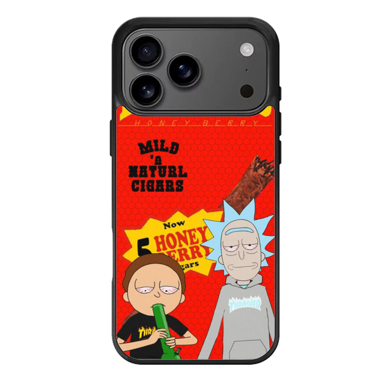 backwoods rick morty iPhone 17 Pro Max Case