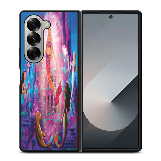 barbie mermaid Samsung Z Fold 6 Case