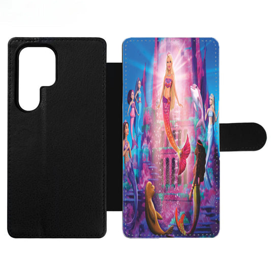 barbie mermaid Wallet Samsung Case