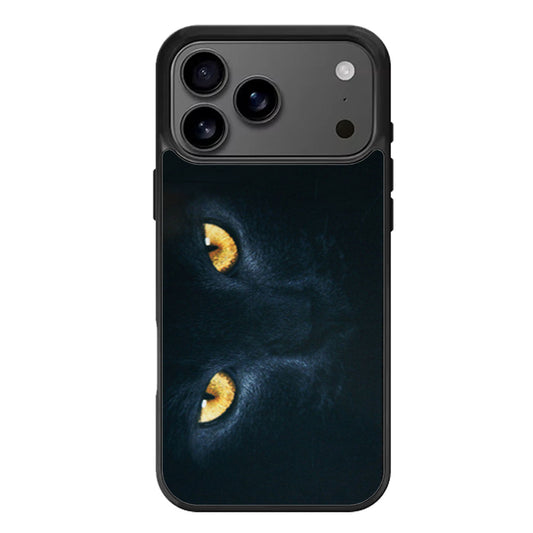 black cat iPhone 17 Pro Max Case