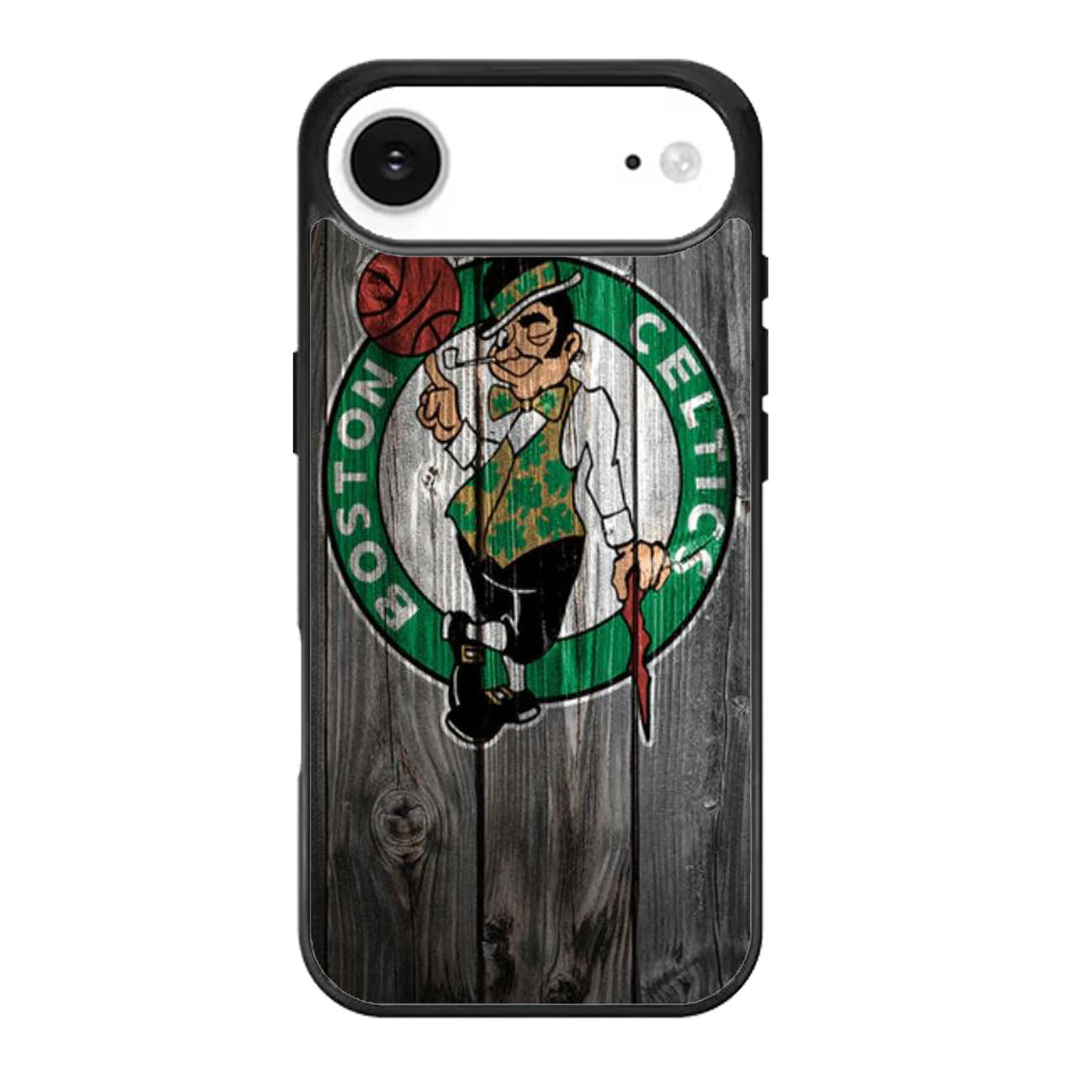 boston celtics logo woods iPhone Air Case