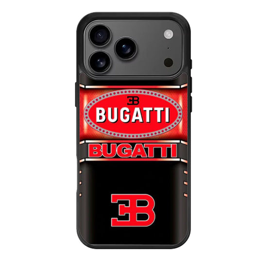 bugatti red logo cover iPhone 17 Pro Max Case