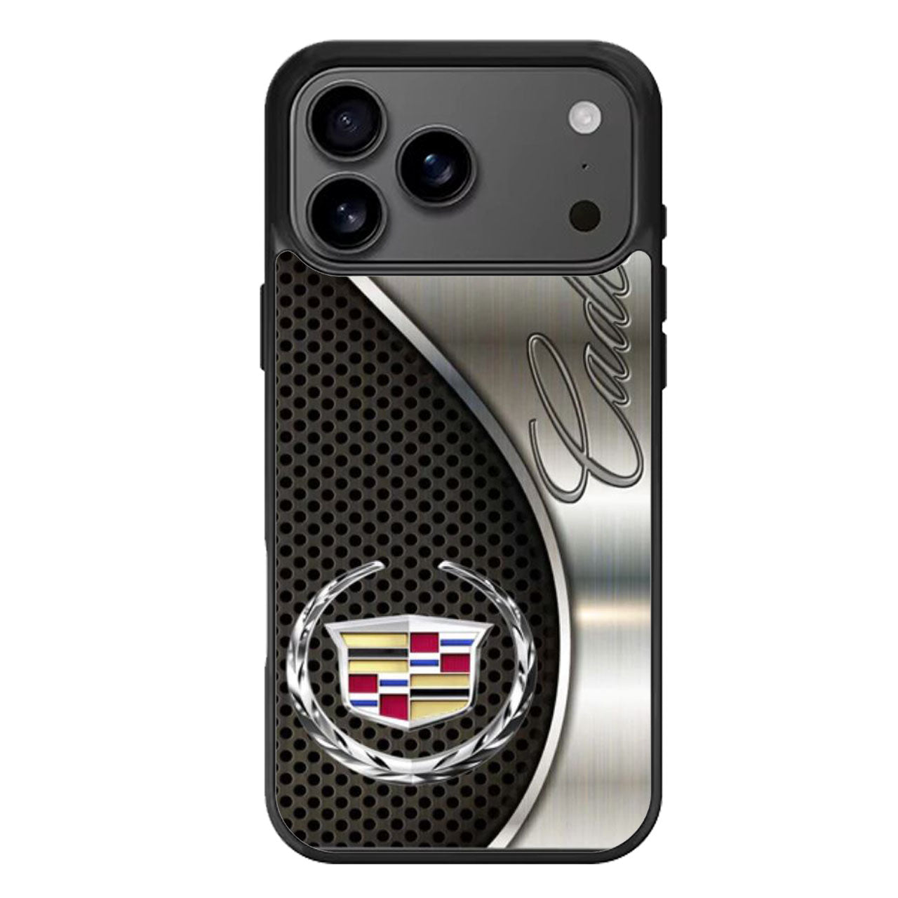 cadillac logo metallic iPhone 17 Pro Max Case
