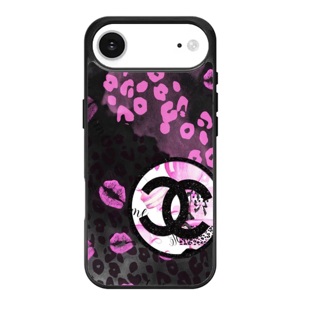 chanel love pattern iPhone Air Case