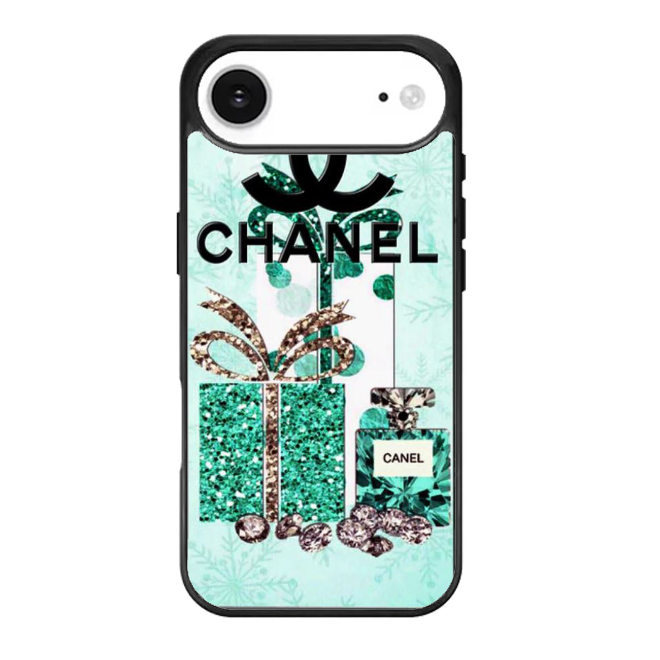 chanel mint prfm pattern iPhone Air Case