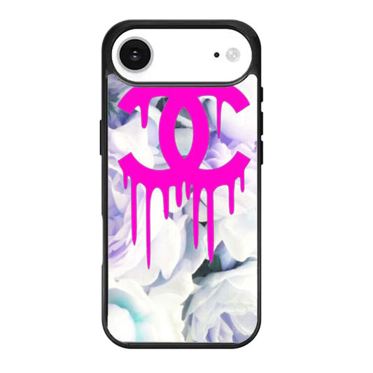 chanel pink rose iPhone Air Case