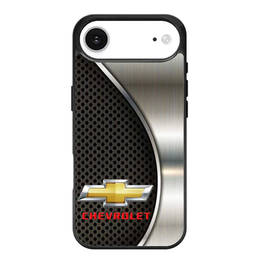 chevrolet logo black silver iPhone Air Case