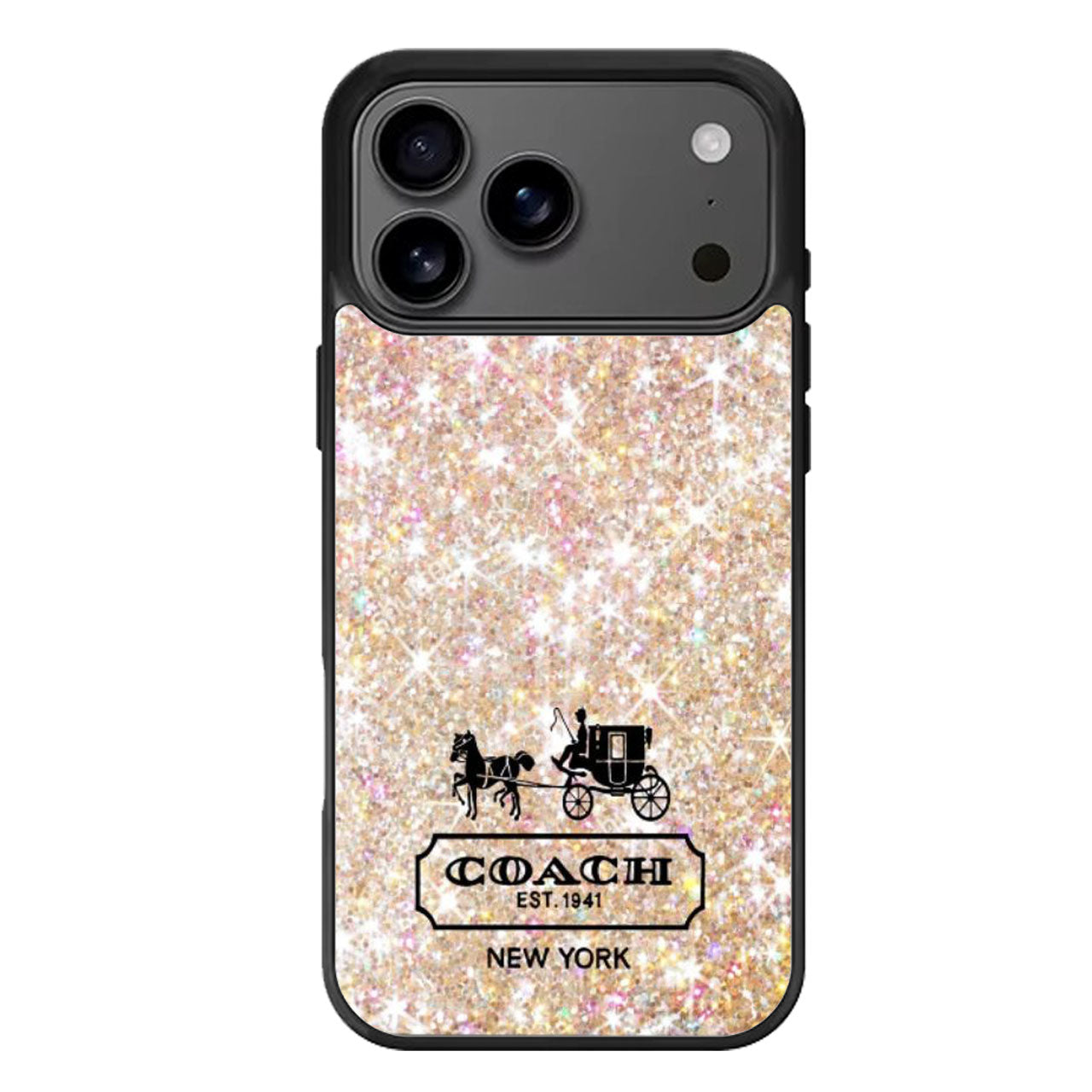 coach NY logo sparkle iPhone 17 Pro Max Case