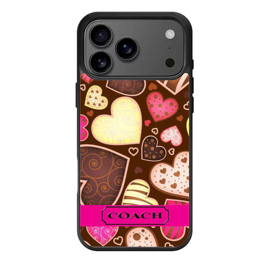 coach NY love colorfull iPhone 17 Pro Max Case