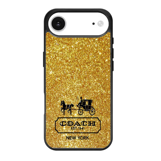 coach golden sparkly iPhone Air Case