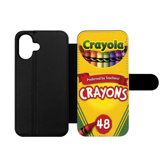 crayola crayons Three Wallet iPhone Case