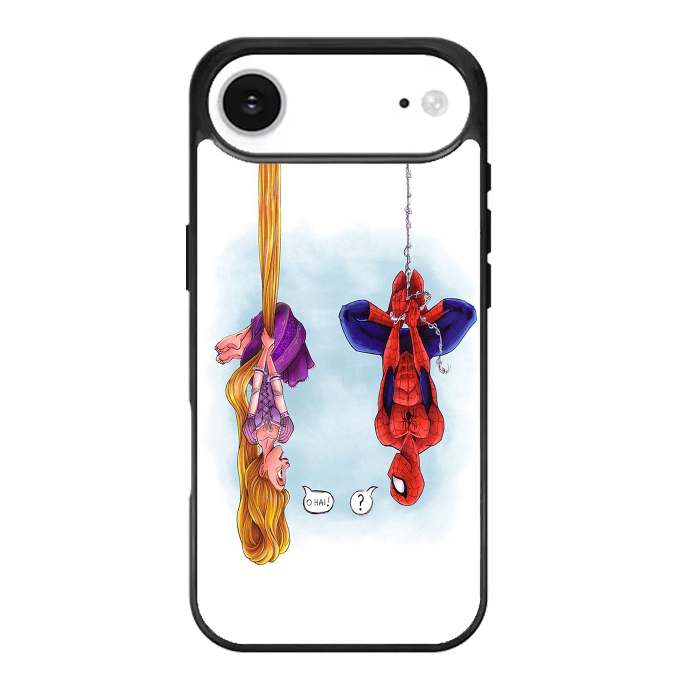 disney tangled and spiderman funny iPhone Air Case