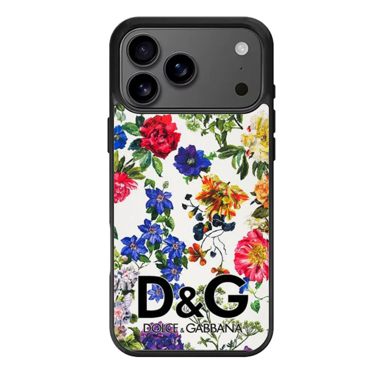 dolce gabbana rose cover iPhone 17 Pro Max Case