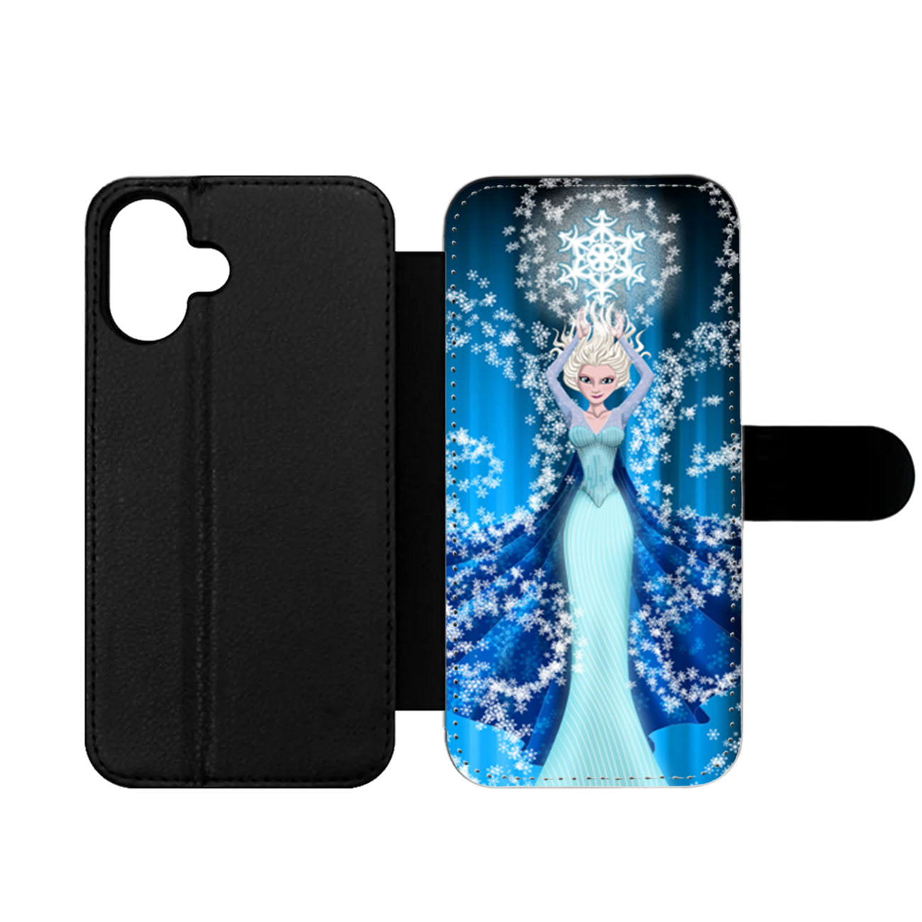 elsa frozen cartoon Wallet iPhone Case