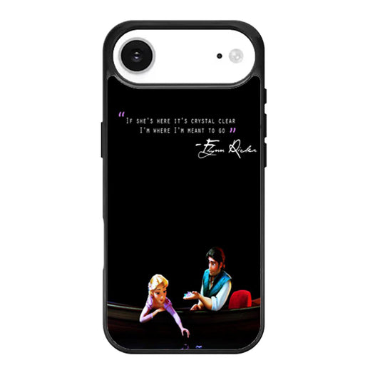 flynn and rapunzel quotes iPhone Air Case