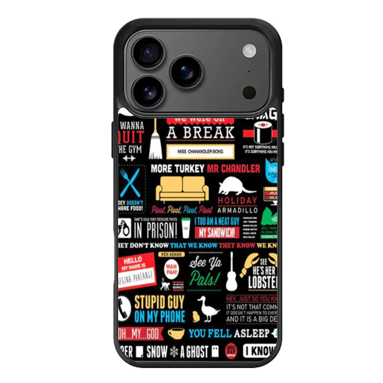 friends funnt TV show iPhone 17 Pro Max Case