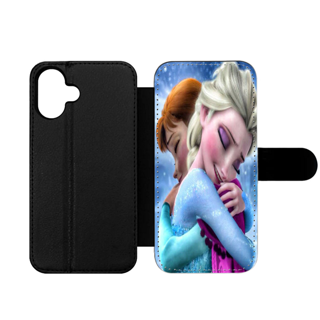 frozen elsa and anna Wallet iPhone Case
