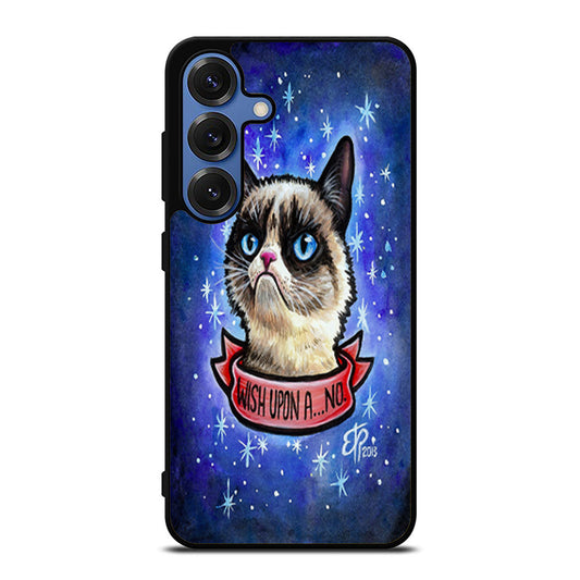 grumpy cat galaxy Samsung S25 Ultra Case