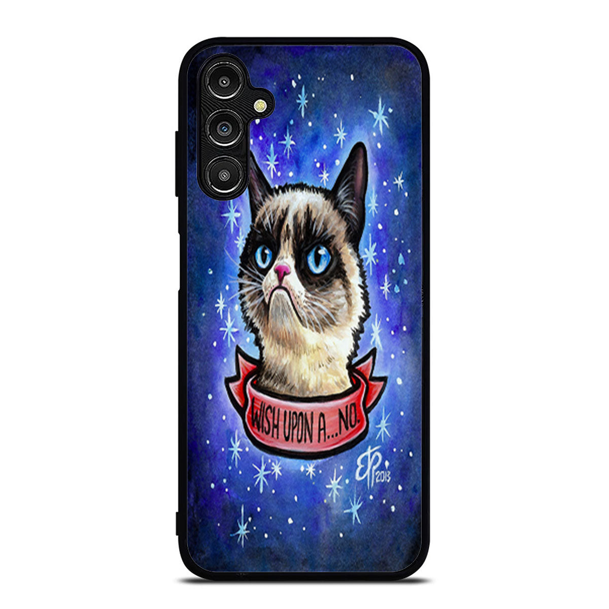 grumpy cat galaxy Samsung A16 Case