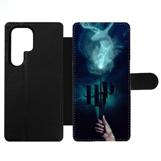 harry potter stag patronus Wallet Samsung Case