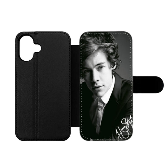 harry style one direction custom Wallet iPhone Case