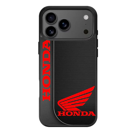 honda red black dark cover iPhone 17 Pro Max Case