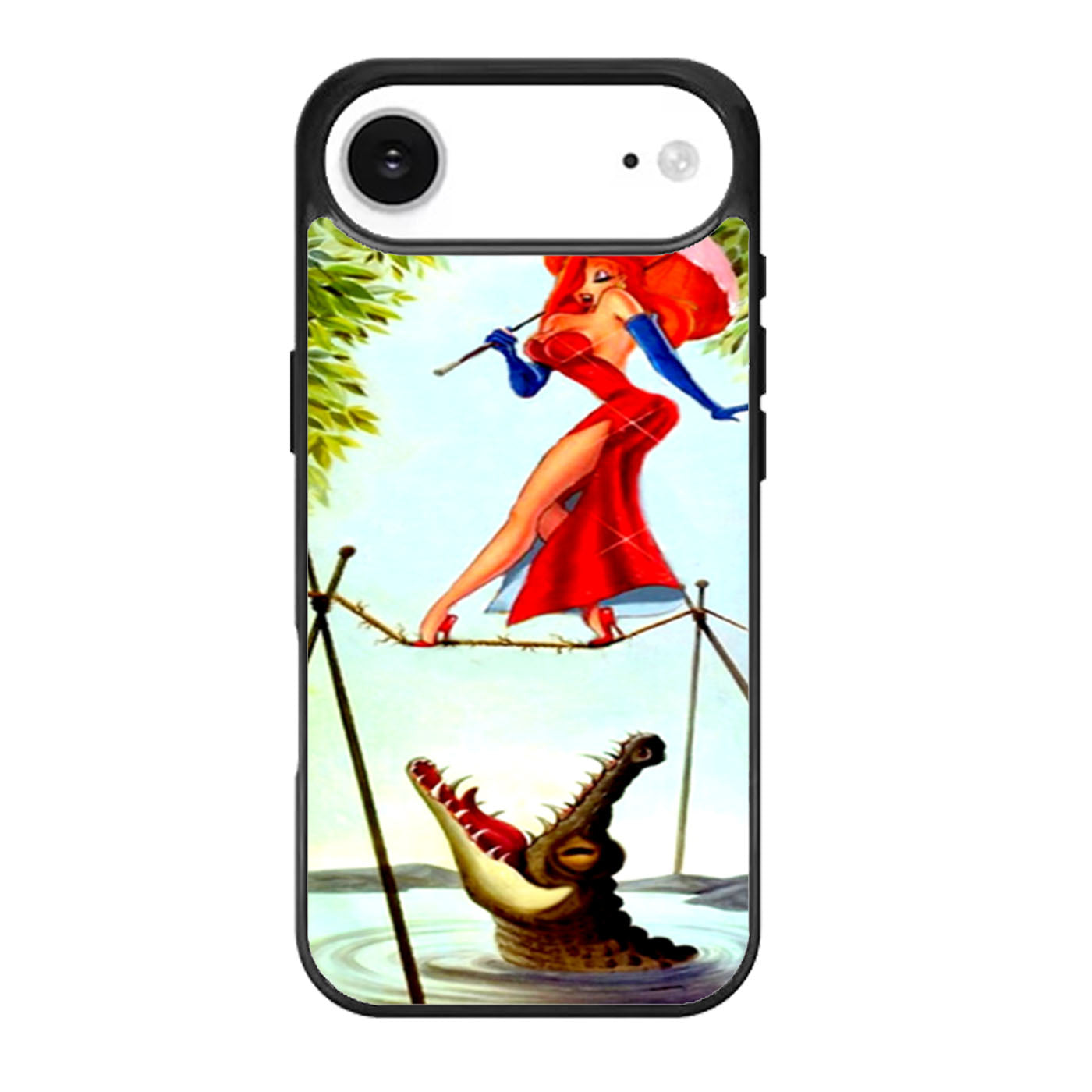 jessica rabbit and haunted mansion iPhone Air Case