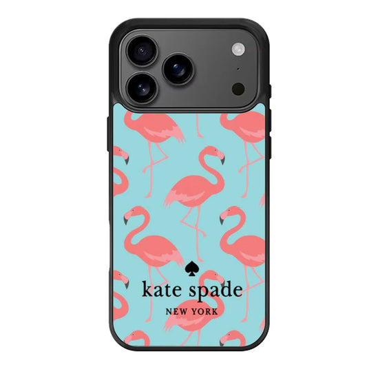 kate spade NY mint flamingo iPhone 17 Pro Max Case