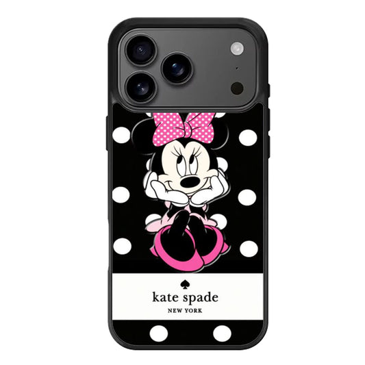 kate spade black minnie mouse iPhone 17 Pro Max Case