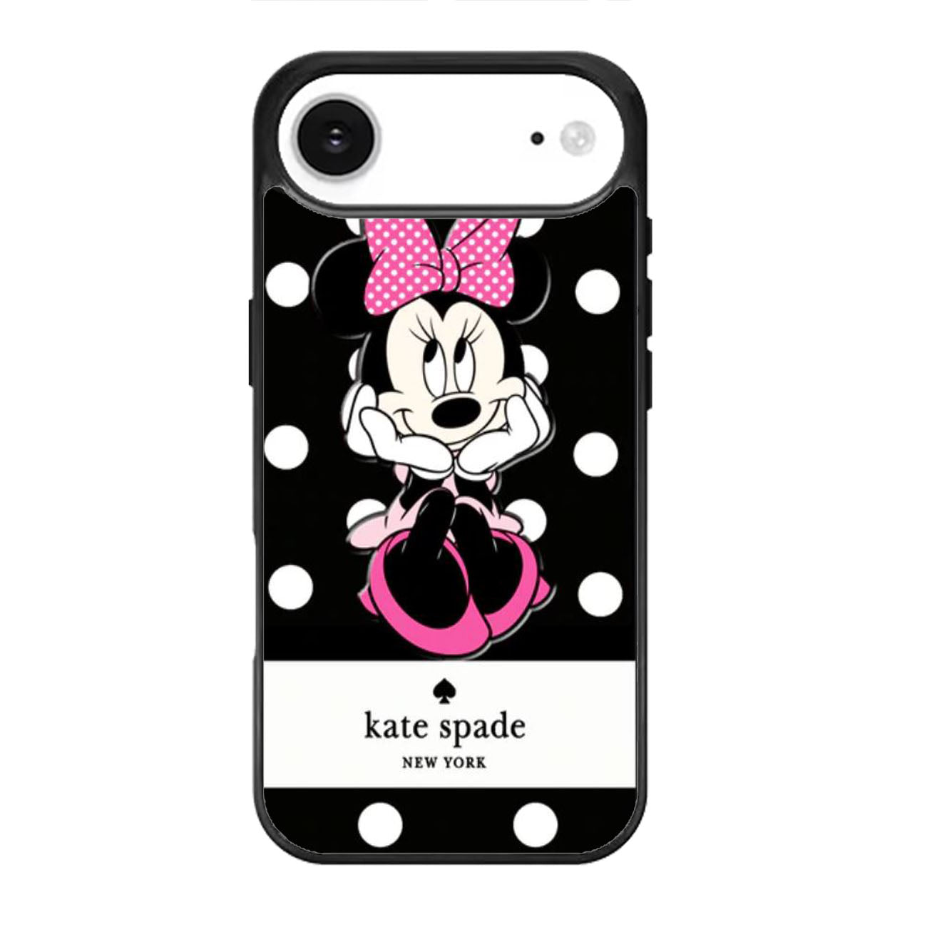 kate spade black minnie mouse iPhone Air Case